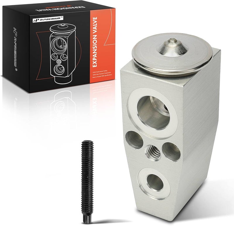 A-Premium Rear A/C Expansion Valve Compatible with Ford Explorer 2011-2019, Flex/Police Interceptor Utility 2013-2019 & Lincoln MKT 2013-2019 - Image 1